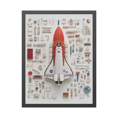 Shuttle Framed Poster US