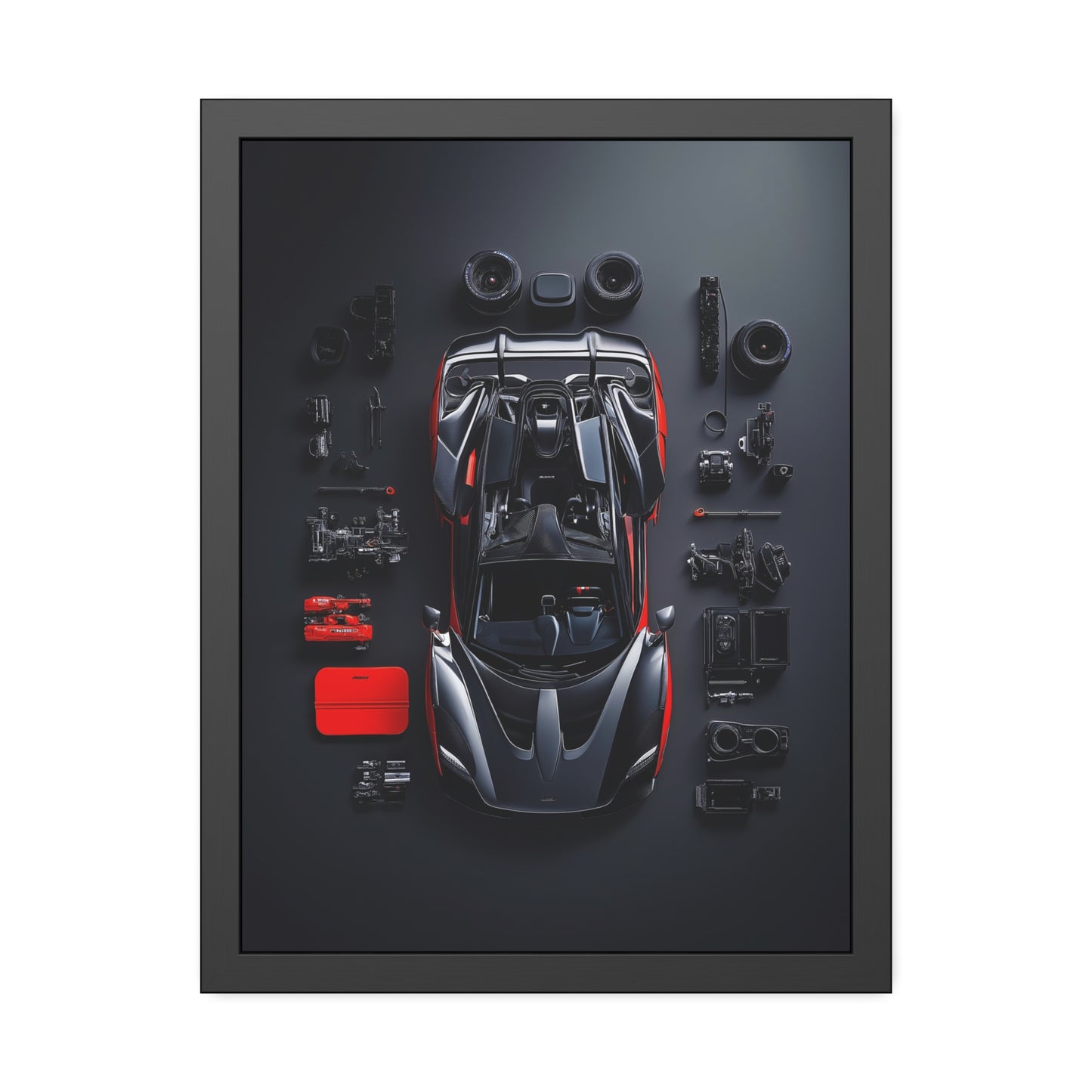 Senna Framed Poster US