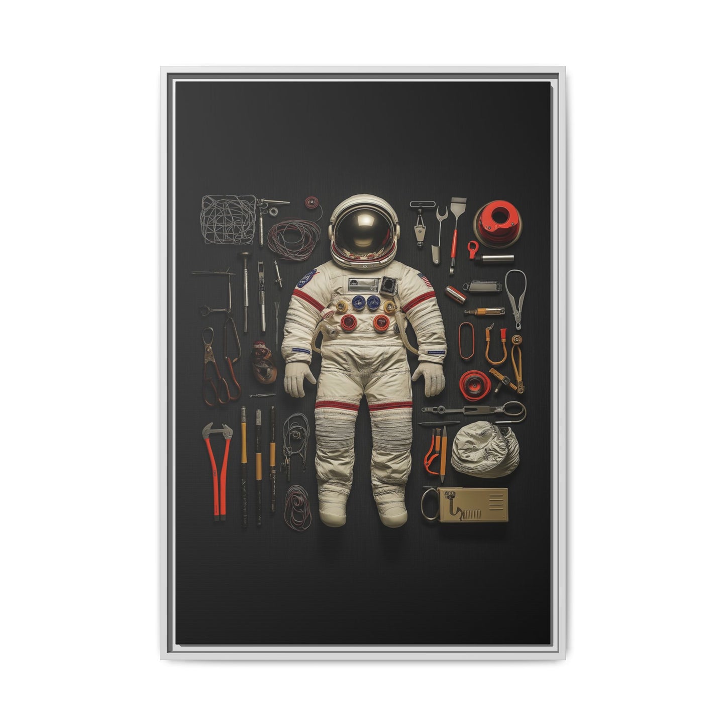Astronaut Framed Canvas