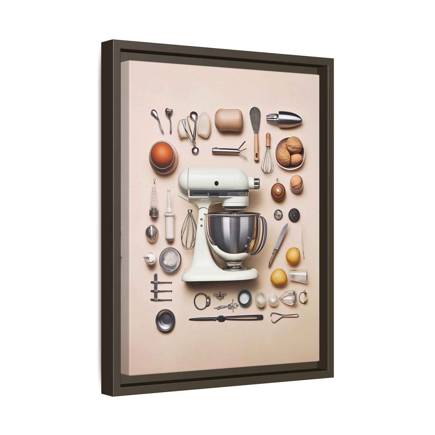 Shaker Shaker Framed Canvas