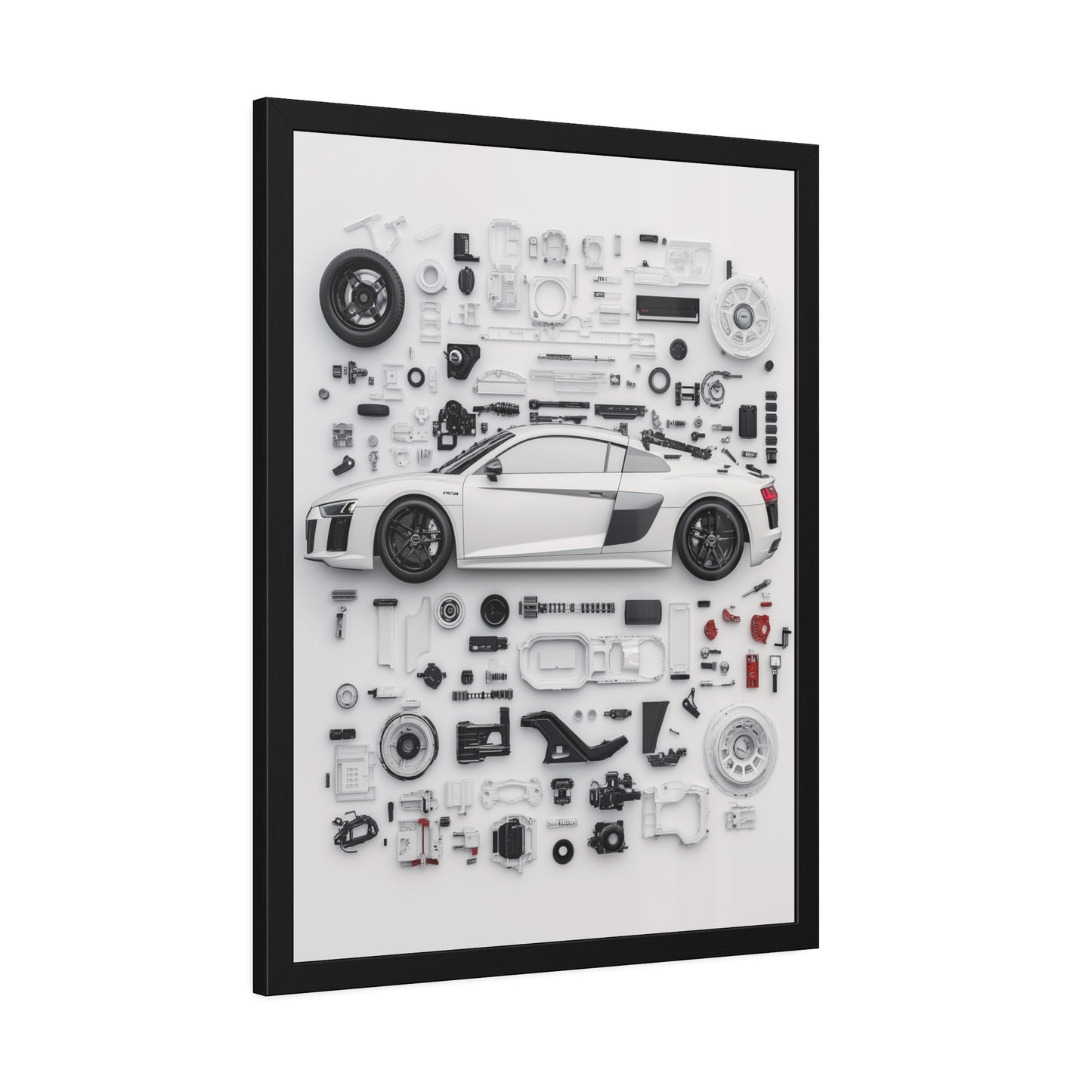 Audi R8 Framed Poster US