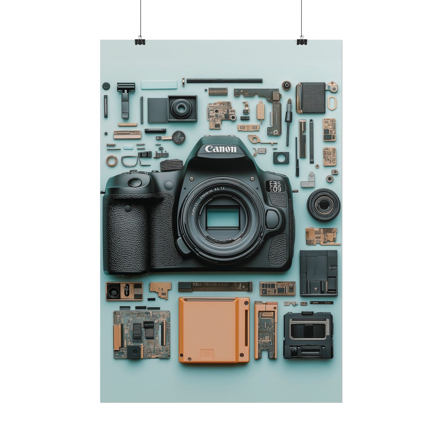 Canon Camera Rolled Poster