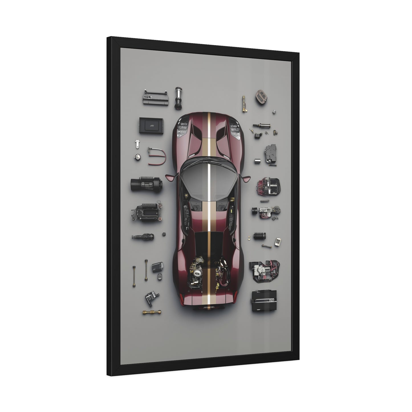 Ford GT Framed Poster US