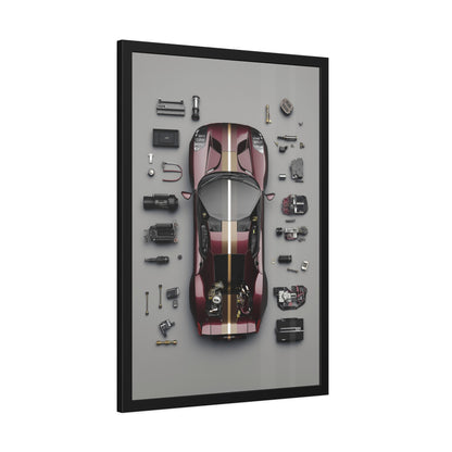 Ford GT Framed Poster US