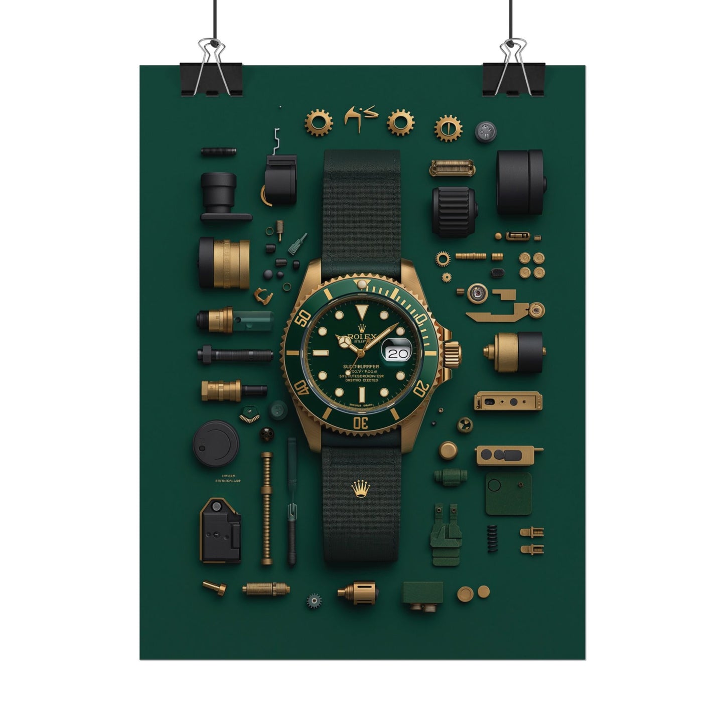 Rolex Rolled Poster