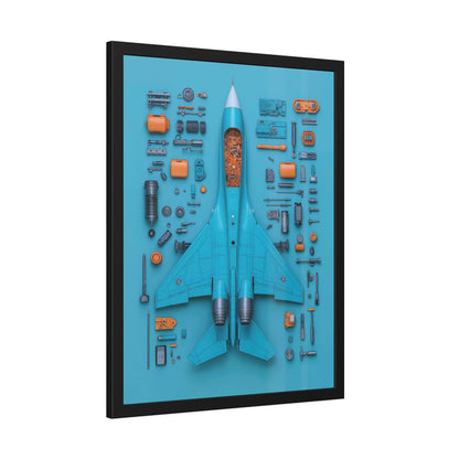 Jet Framed Poster US