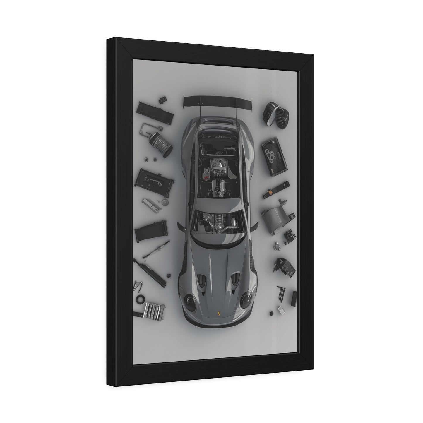 Porsche GT3RS Framed Poster US
