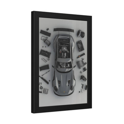 Porsche GT3RS Framed Poster US