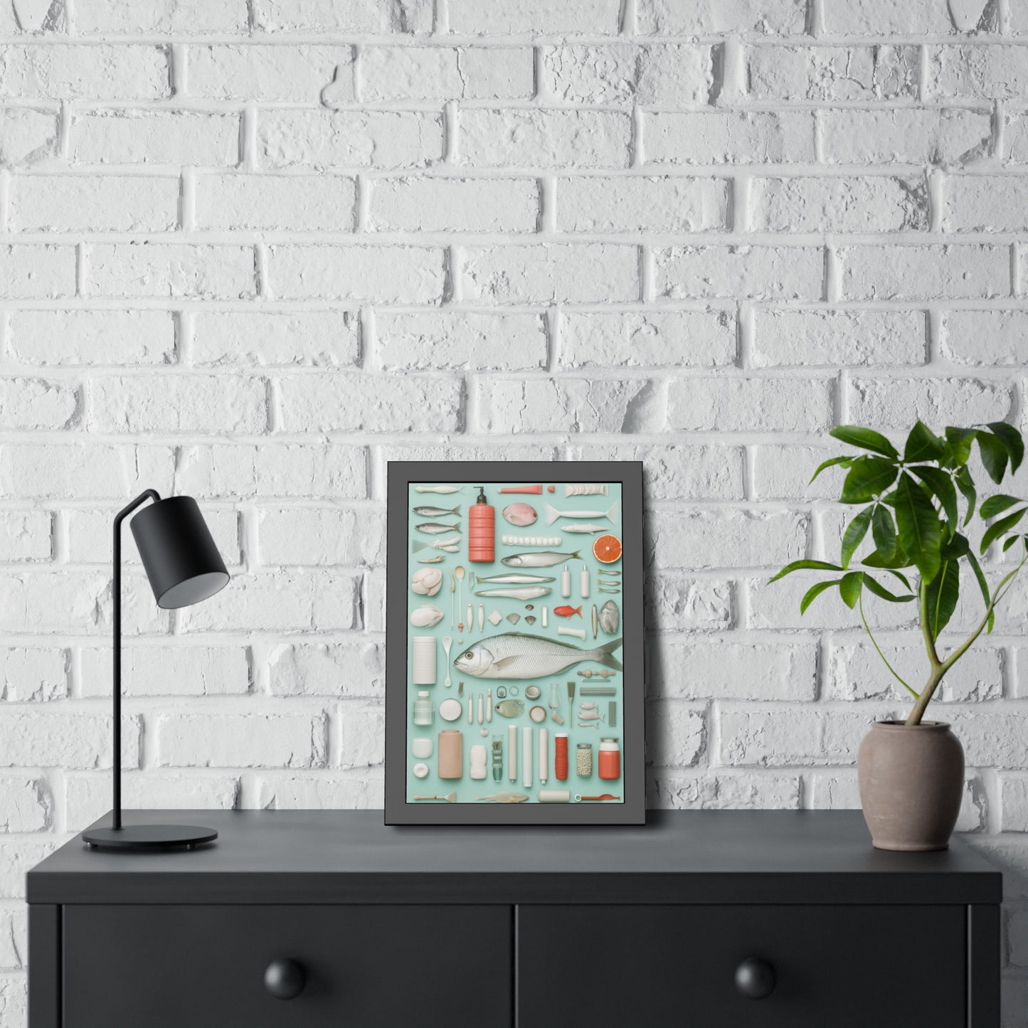 Fish Framed Poster US