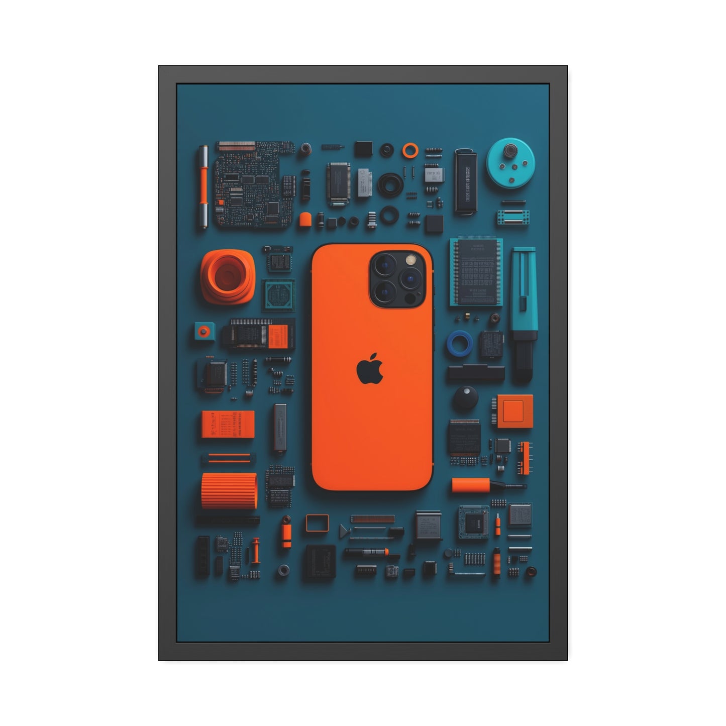 Phone Framed Poster US