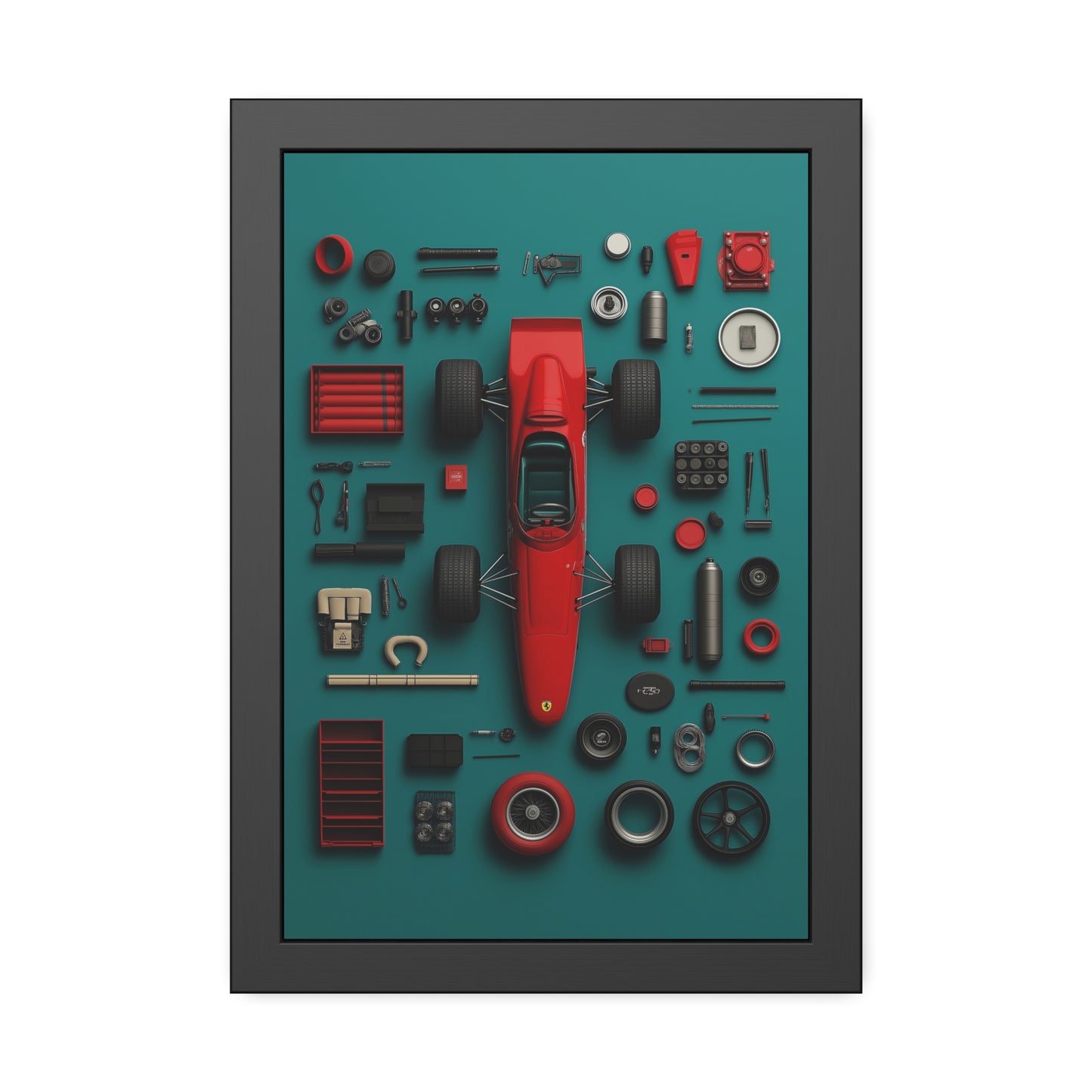 F1 Classic Framed Poster US