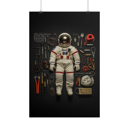 Astronaut Rolled Poster