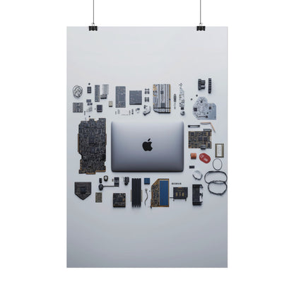 Grey Mac Rolled Poster