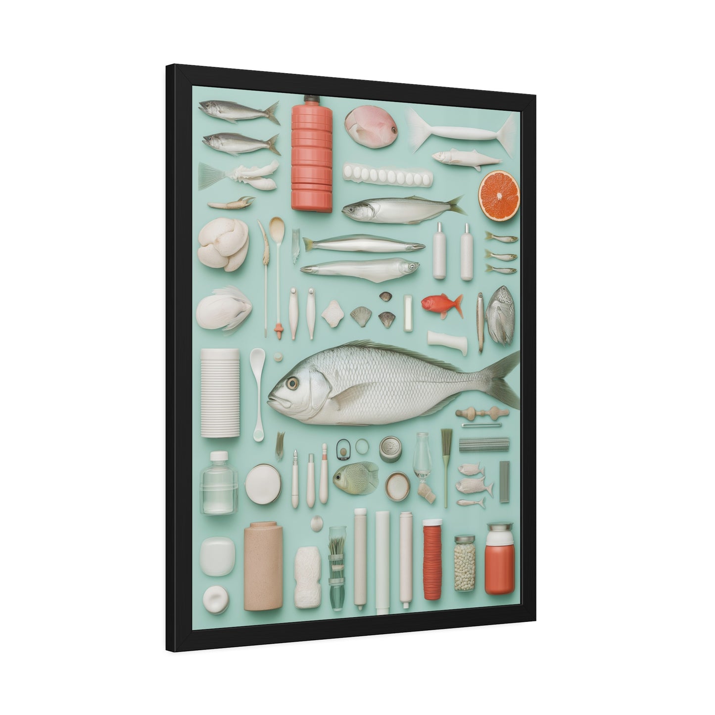 Fish Framed Poster US