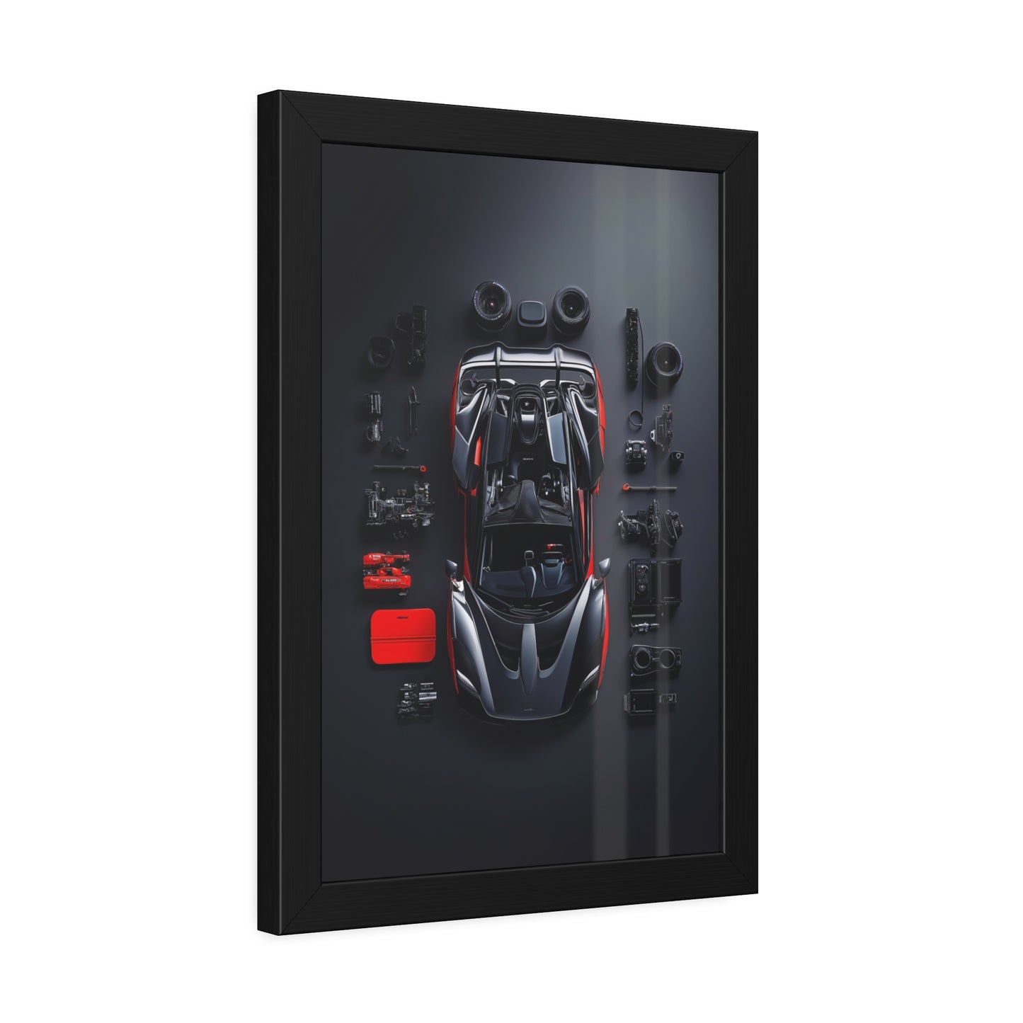 Senna Framed Poster US