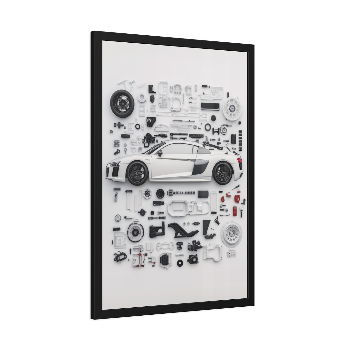 Audi R8 Framed Poster US