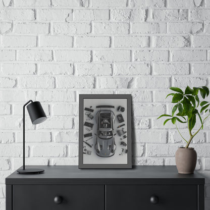 Porsche GT3RS Framed Poster US