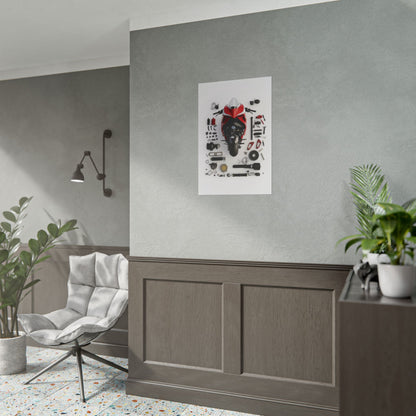 Ducati Rolled Poster