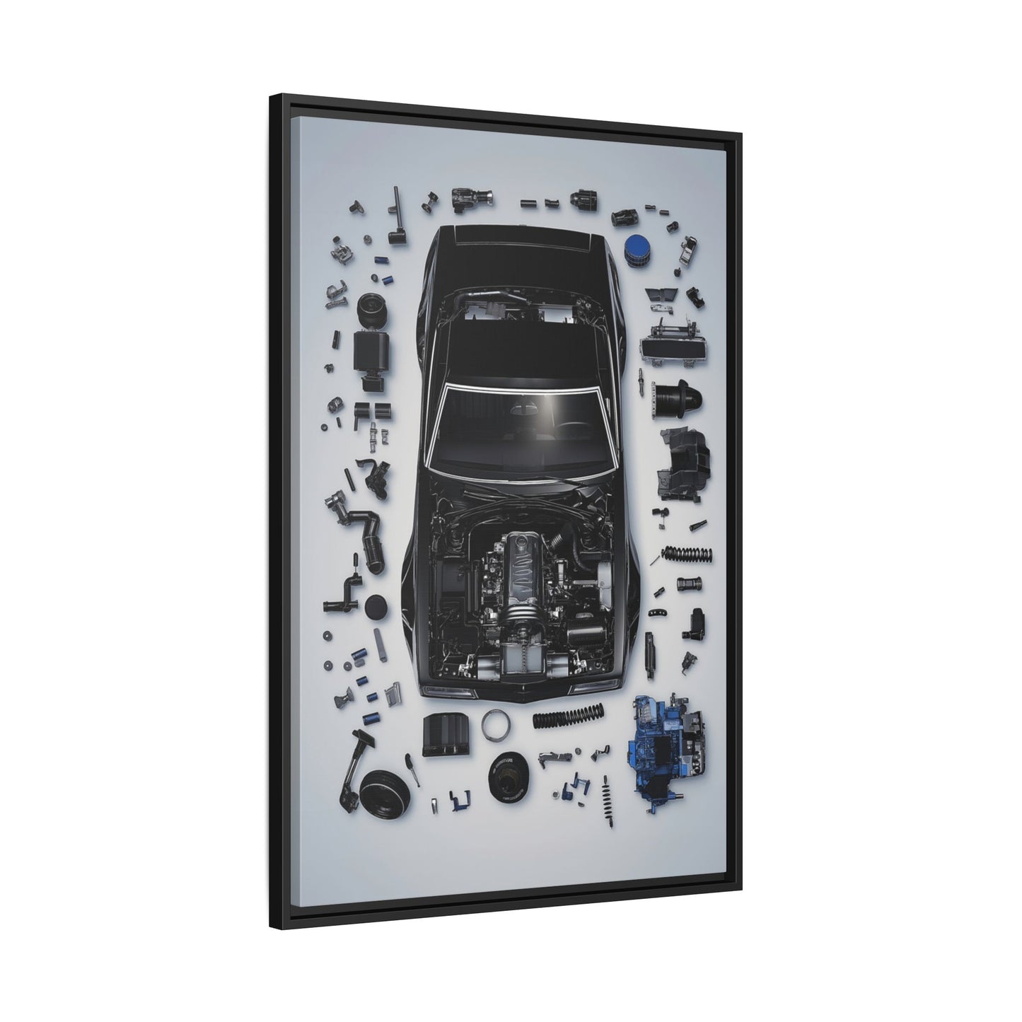 Chevrolet Chevelle SS Framed Canvas