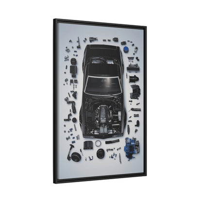 Chevrolet Chevelle SS Framed Canvas