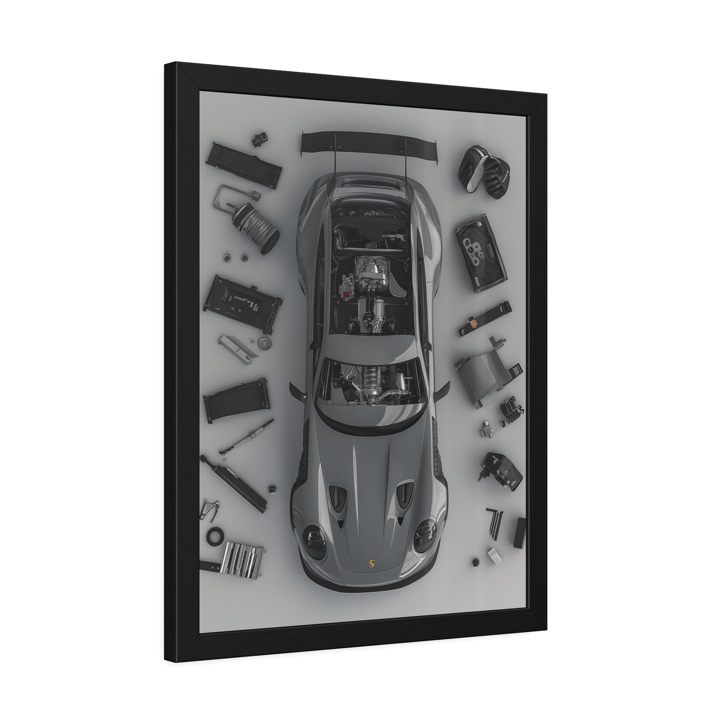 Porsche GT3RS Framed Poster US