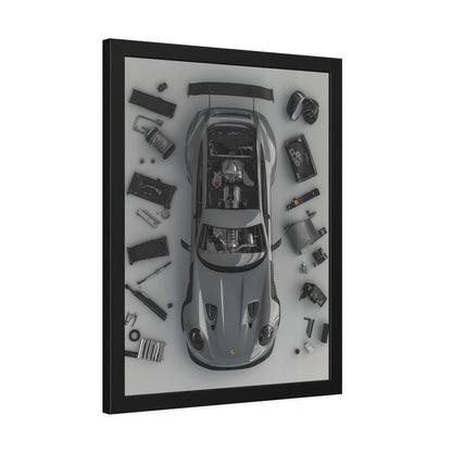 Porsche GT3RS Framed Poster US