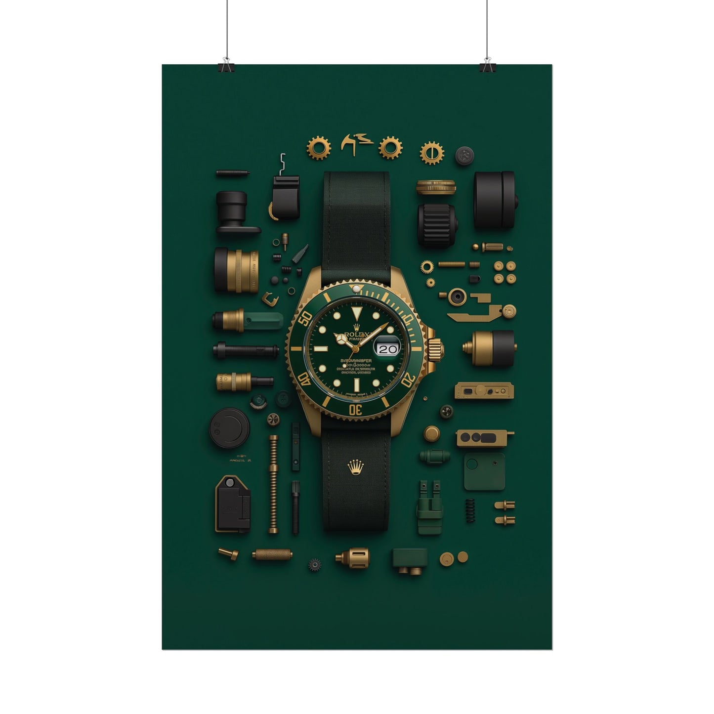 Rolex Rolled Poster