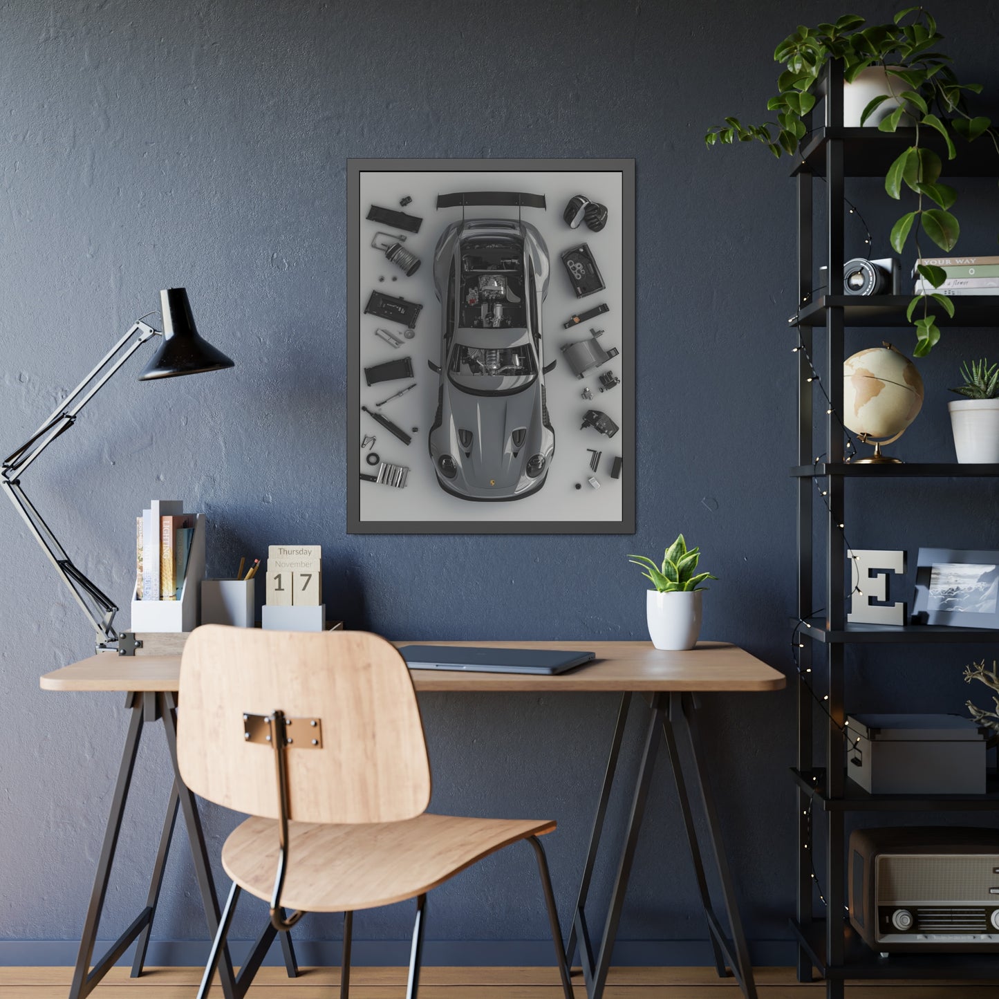 Porsche GT3RS Framed Poster US