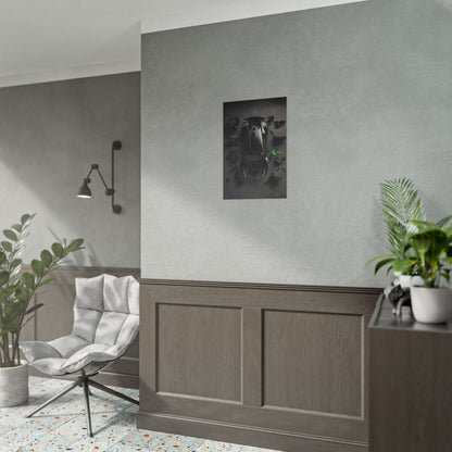 Black Lambo Rolled Poster