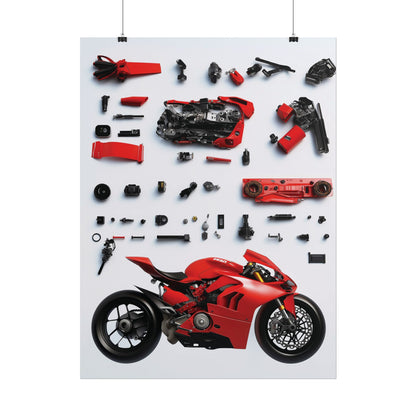 Ducati Rolled Poster
