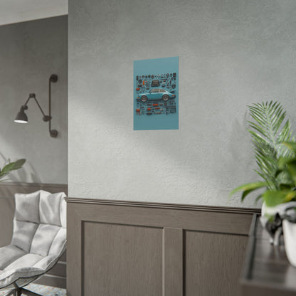 Porsche 911 G Classic Rolled Poster