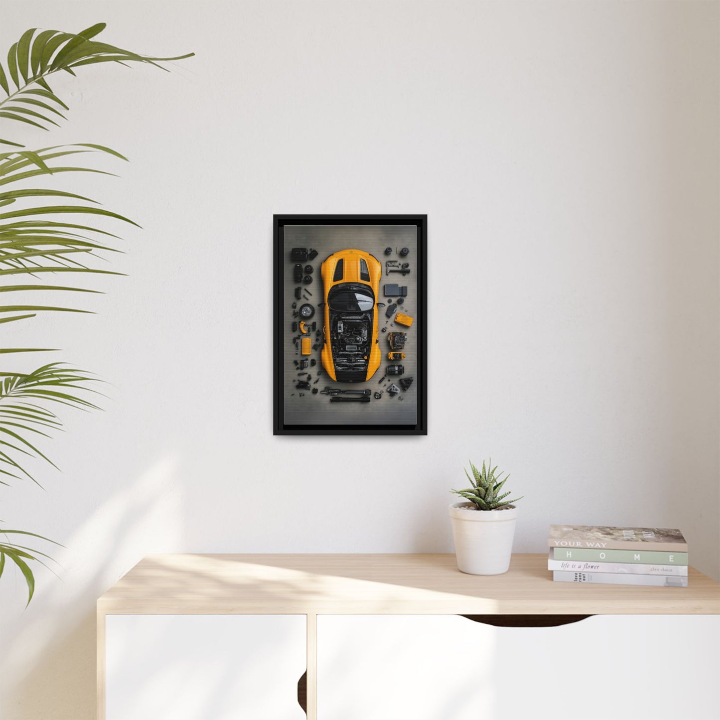 AMG GT Black Series Framed Canvas
