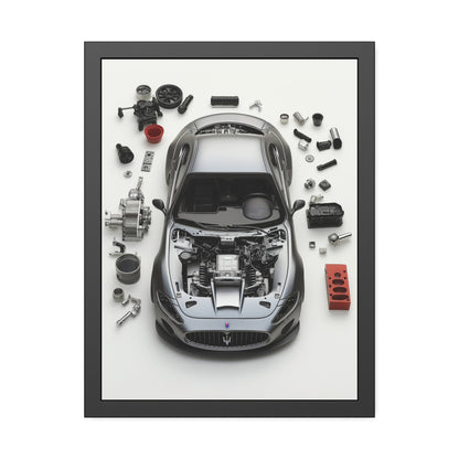 Maserati Framed Poster US