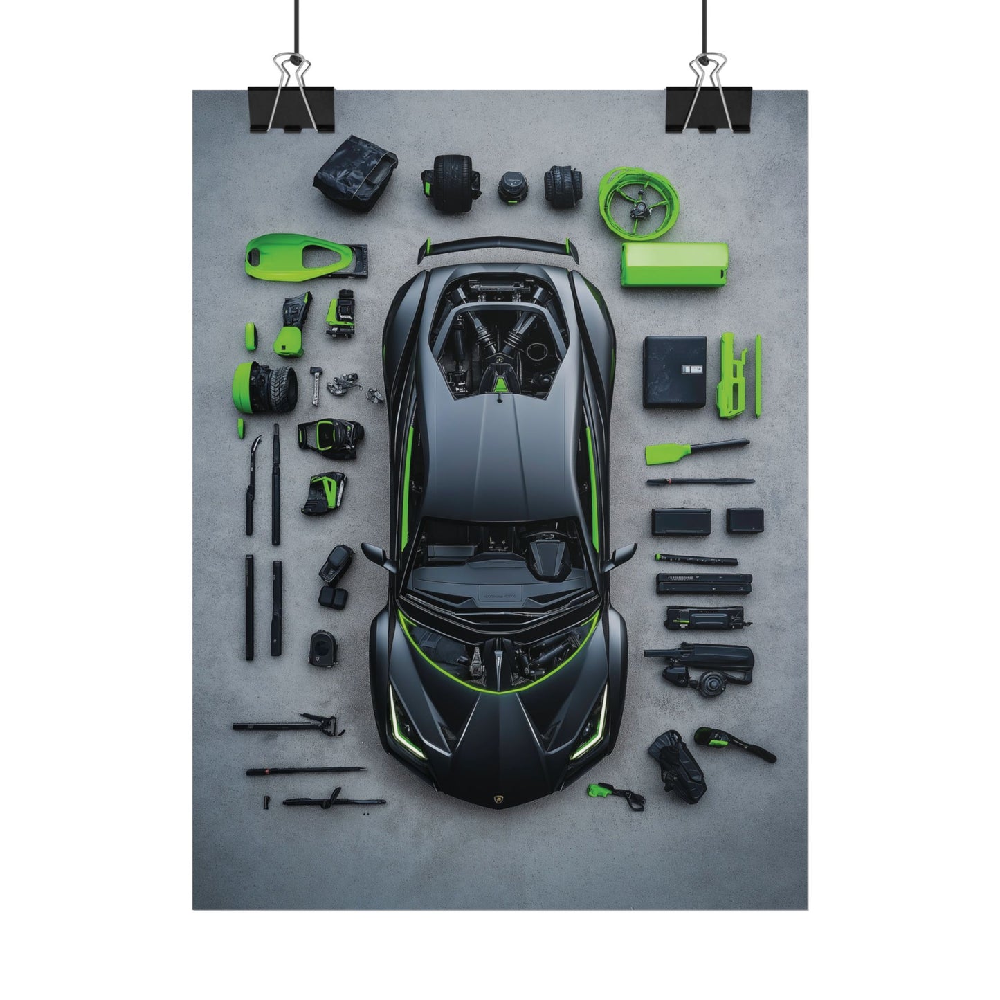 Lamborghini Rolled Poster