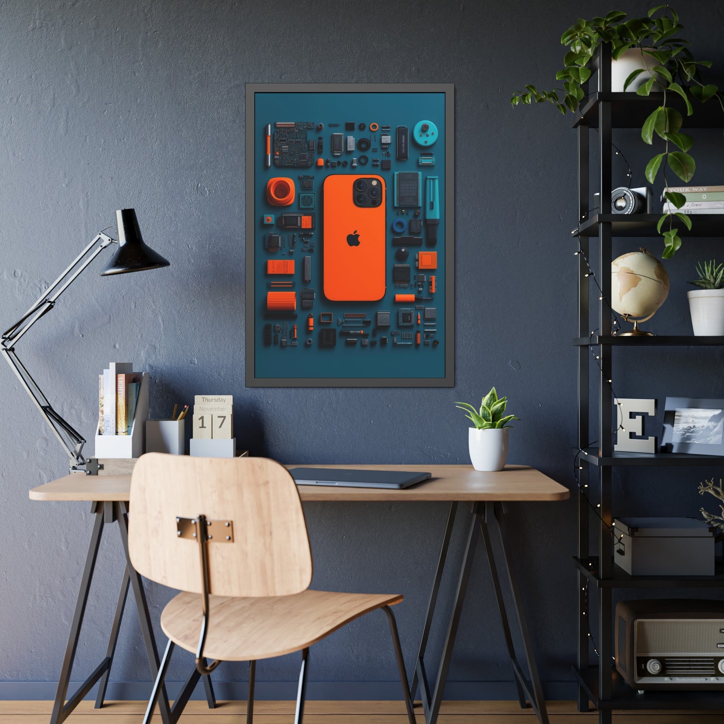 Phone Framed Poster US