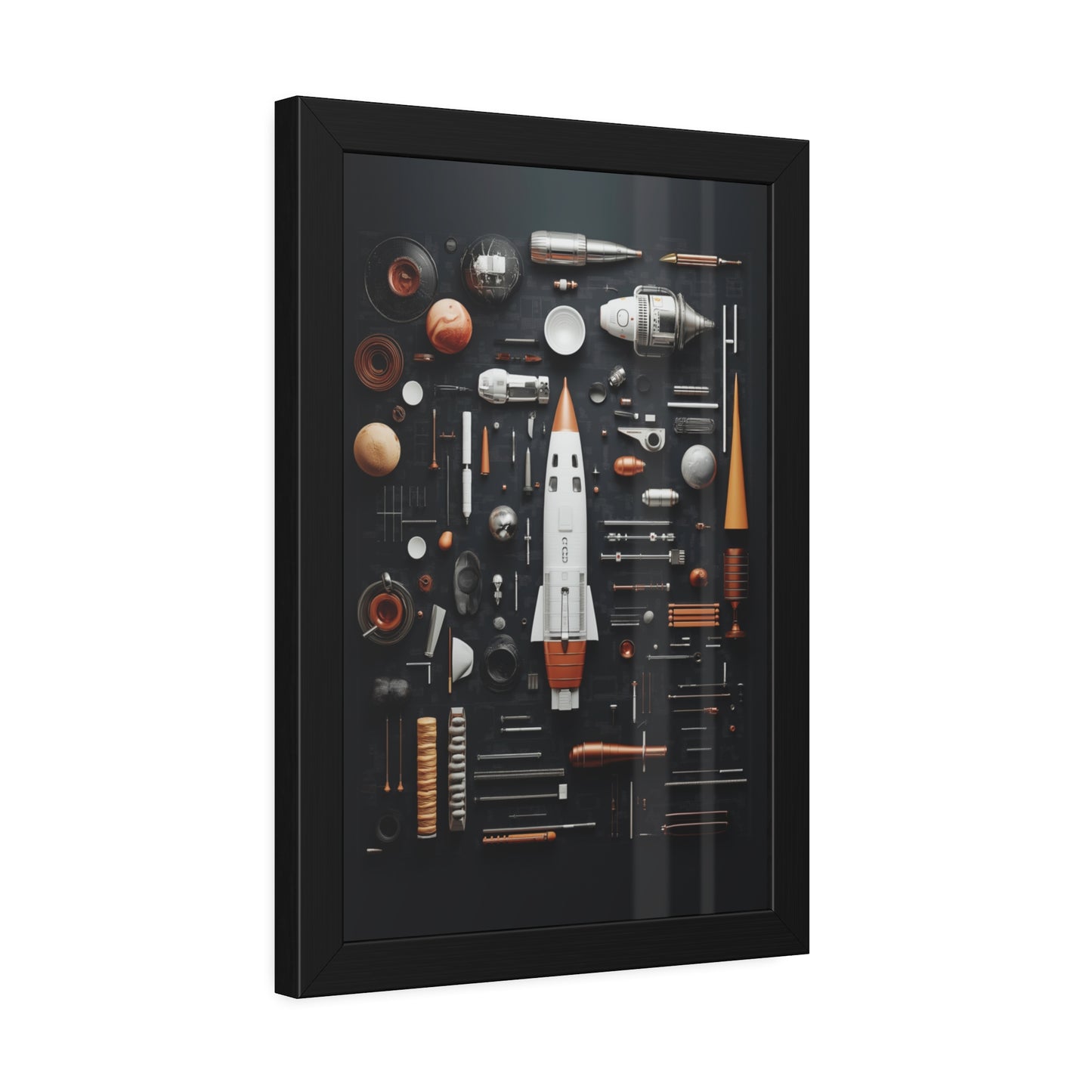 Space Project Framed Poster US