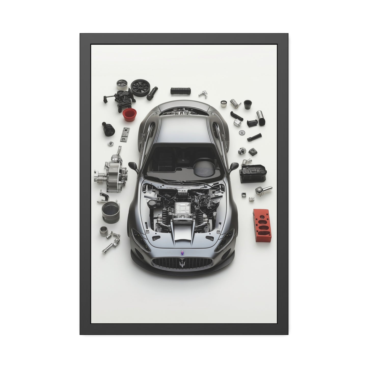 Maserati Framed Poster US