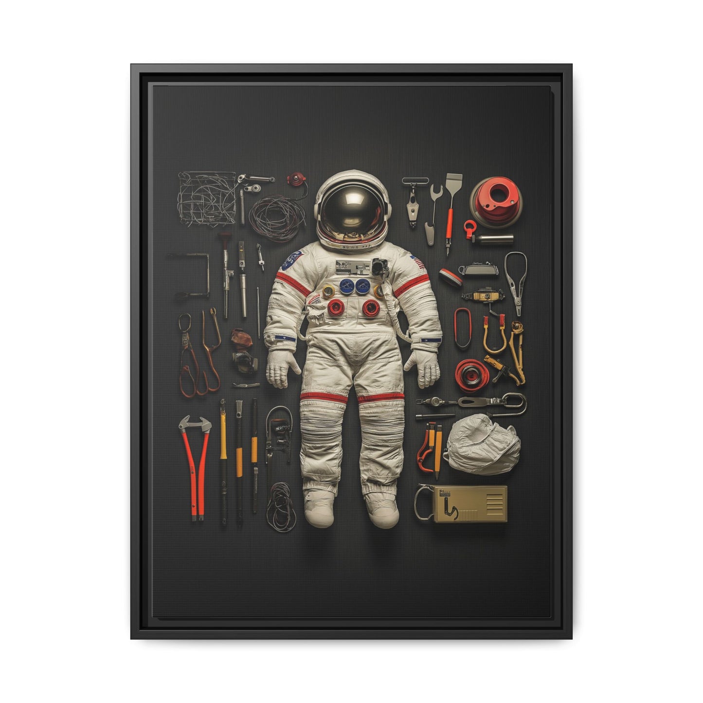 Astronaut Framed Canvas