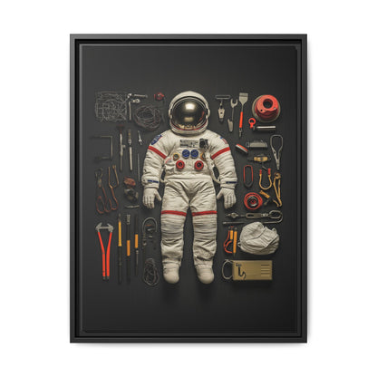 Astronaut Framed Canvas