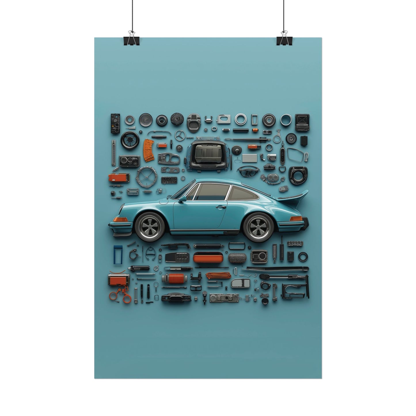 Porsche 911 G Classic Rolled Poster
