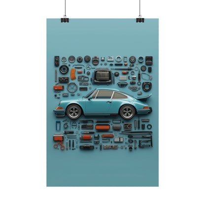 Porsche 911 G Classic Rolled Poster