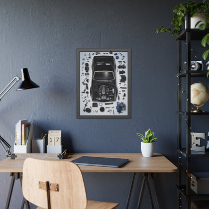 Chevrolet Chevelle SS Framed Poster US