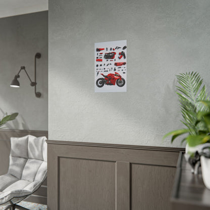 Ducati Rolled Poster