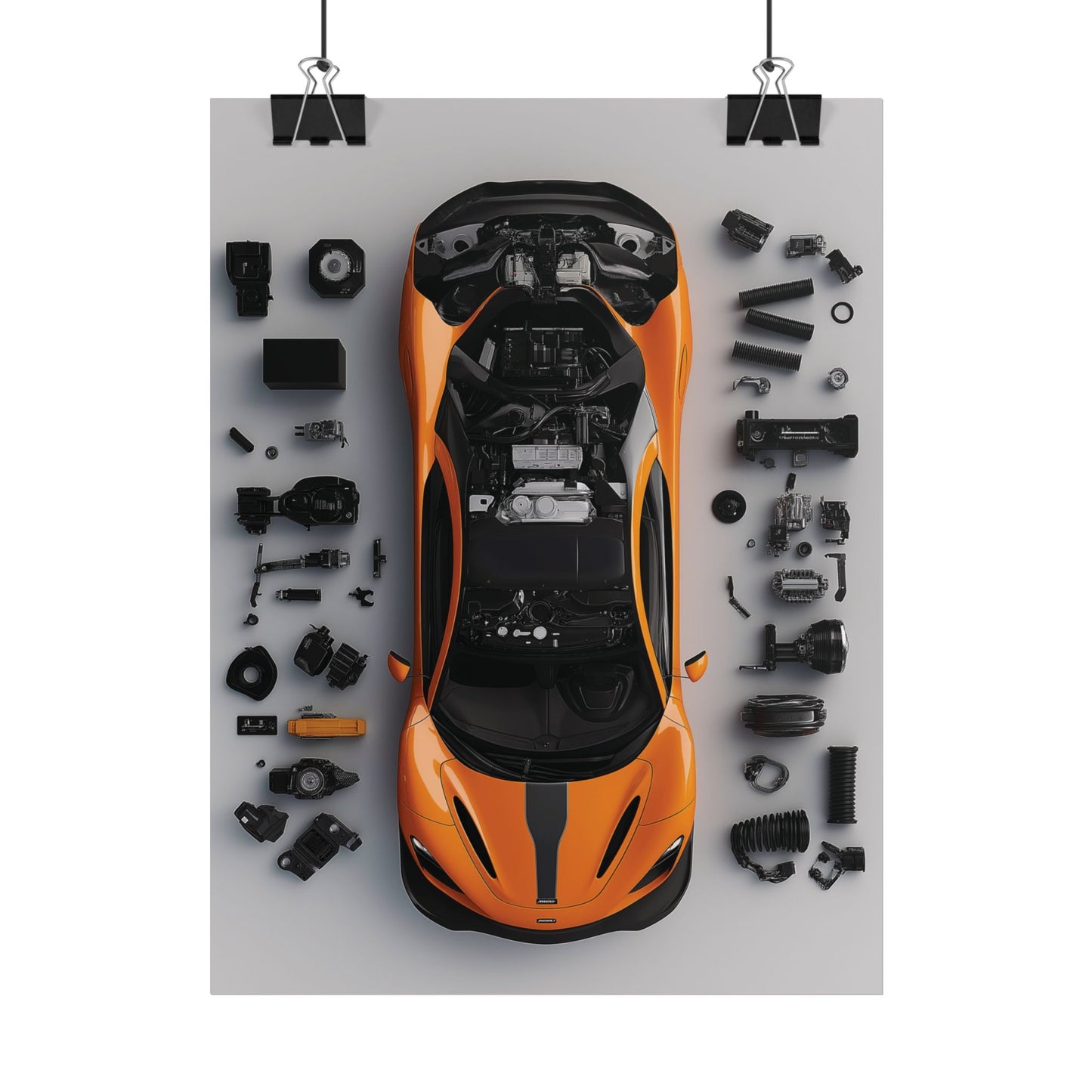 McLaren 765LT Rolled Poster