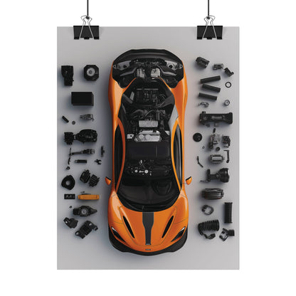 McLaren 765LT Rolled Poster