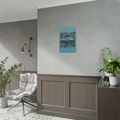 Porsche 911 G Classic Rolled Poster