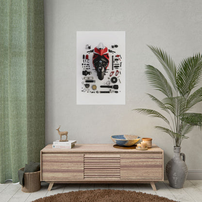 Ducati Rolled Poster