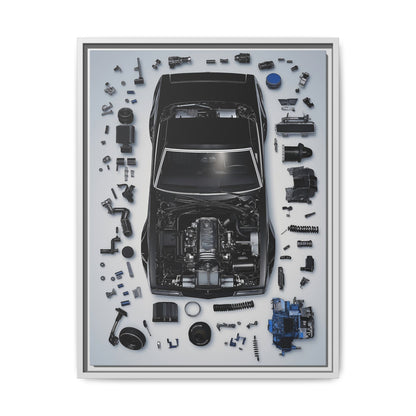 Chevrolet Chevelle SS Framed Canvas