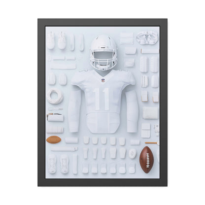 American Football Framed Poster US