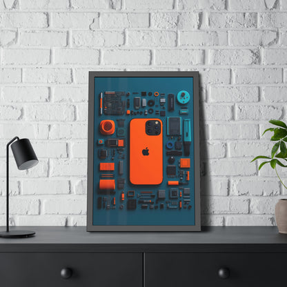 Phone Framed Poster US